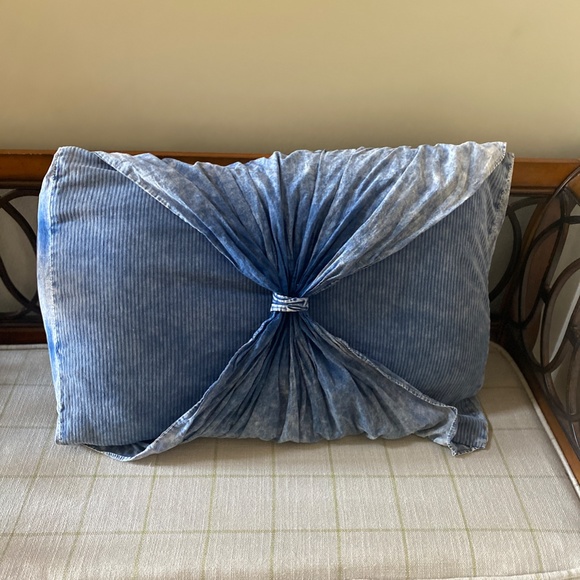 denim pillow sham